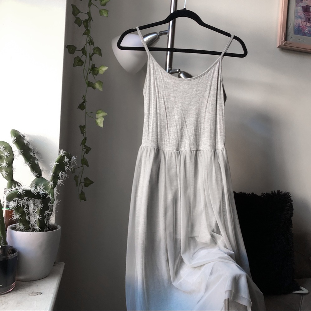 Topshop Gray Dress